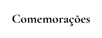 Comemorações